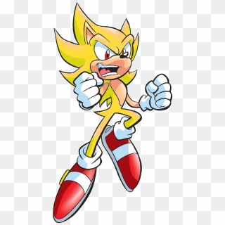 Fleetway Super Sonic Flat By Magnum13 Transparent PNG - 727x937 - Free  Download on NicePNG