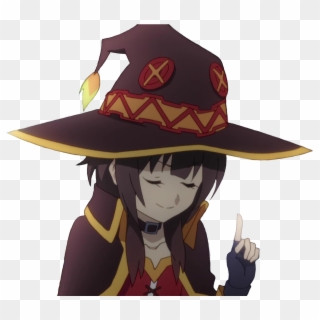 Curtido Curtir Compartilhar - Kono Subarashii Sekai Ni Shukufuku Wo Megumin  Render, HD Png Download - 716x1011(#263489) - PngFind