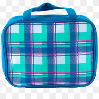 Blue Checkered Large - Diaper Bag, HD Png Download