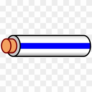 Wire White Blue Stripe - White Red Wire, HD Png Download - 1280x384
