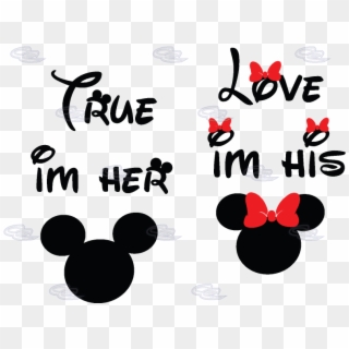 Mickey Mouse E Minnie Love Png - Walt Disney, Transparent Png - 812x697 ...
