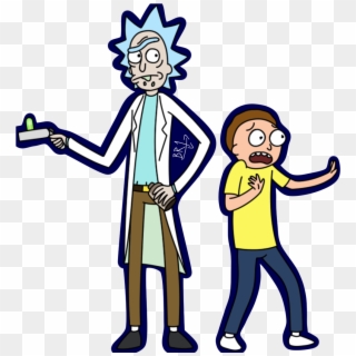 Rick And Morty Clipart White Background - Rick And Morty Without ...