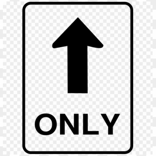 Free Png Download One Way Street Road Sign Png Images - One Way Icon, Transparent Png