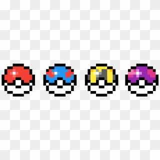 Master Ball - 8 Bit Ghost Png, Transparent Png - 1184x1184 (#1610421 ...