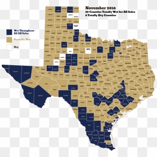 Texas Counties Outline Map - Texas County Map Black And White, HD Png