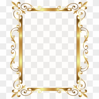 Free Png Gold Border Frame Png - Picture Frame, Transparent Png ...