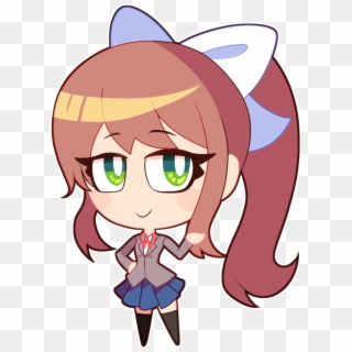 Doki Doki Literature Club!Reddit 0 Chibi, empregada, chibi, personagem  fictício png