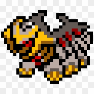 Giratina - Pixel Art Pokemon Giratina, HD Png Download