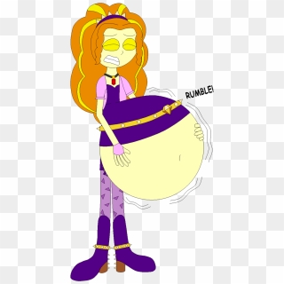 Adagio S Belly Ache By Angry Signs Girl Vore Belly Ache Hd Png