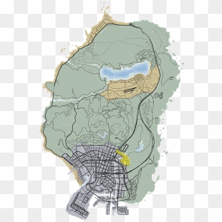 Gn6jids - Gta V Map Png, Transparent Png - 960x720 (#2851252) - PinPng