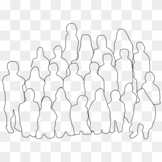 Cartoon Group Of People Png, Transparent Png - 1000x605 (#827621) - PinPng