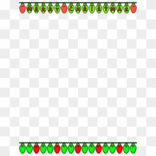 Christmas Lights Border Png Transparent - Christmas Lights Border, Png ...