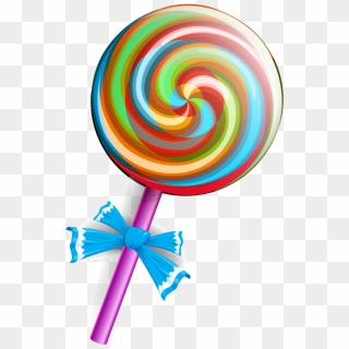 Drawing Candy Rainbow Lollipop - Stick Candy, HD Png Download ...