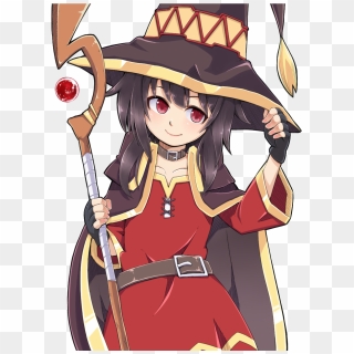 Curtido Curtir Compartilhar - Kono Subarashii Sekai Ni Shukufuku Wo Megumin  Render, HD Png Download - 716x1011(#263489) - PngFind