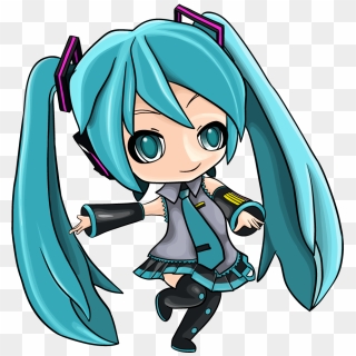 Hatsune Miku Clipart Easy - Easy Step By Step Drawings Anime, HD Png Download