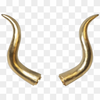 Golden Horns Chifres Douradofreetoedit - Chifres Png, Transparent Png ...