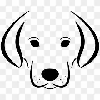 Download Png - Dog With White Background Drawing, Transparent Png ...