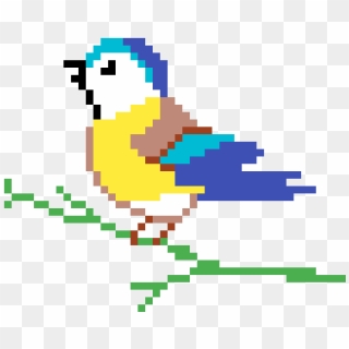 Random Image From User - Pixel Art Easy Bird, HD Png Download - 600x600 ...