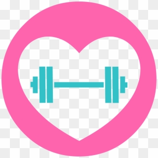 Dumbbell-icon - Fit Girls Guide Logo, HD Png Download