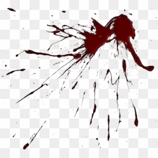 Free Png Download Blood Splatter Png Images Background - Blood Splatter Clipart Png, Transparent Png