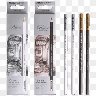 Marco Raffine Sketch Pencils - Dibujo Con Lapiz De Carpintero, HD Png Download