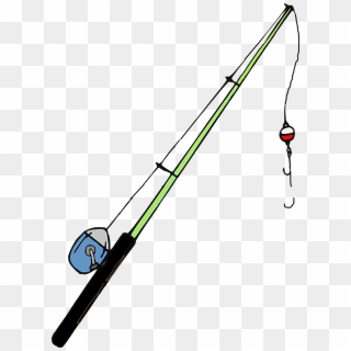Cap Clip Fishing Hook - Fishing Rod Clipart Png, Transparent Png