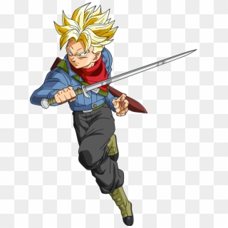 Future Trunks render Bucchigiri Match transparent background PNG