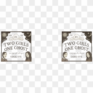 Image Of Two Girls One Ghost Logo - Two Girls One Ghost Podcast, HD Png Download