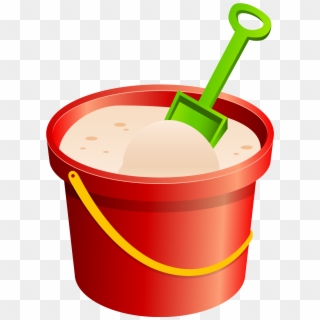 Beach Bucket Png - Shovel And Pail Clipart, Transparent Png - 600x686 ...