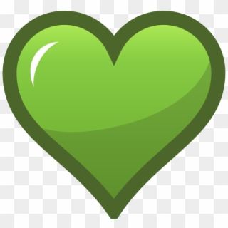 Lime Green Heart Clip Art - Big Green Love Heart, HD Png Download ...