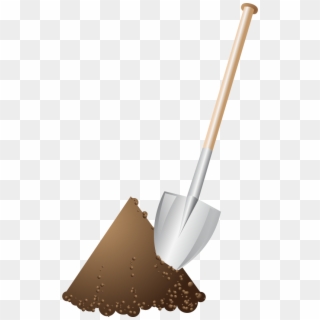 Animation Shovel Clipart - Shovel And Dirt Clip Art, HD Png Download ...