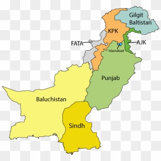 Search By Map - Provinces Of Pakistan, HD Png Download - 628x592 ...