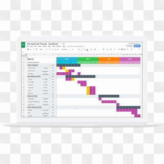 Drawing Timeline Gantt Chart - Excel Project Milestones Template, HD ...