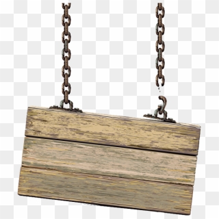Wooden Sign - Деревянная Вывеска На Цепях, HD Png Download - 960x600 ...
