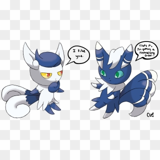 Meowstic And Meowstic, HD Png Download - 2550x1520 (#3461146) - PinPng