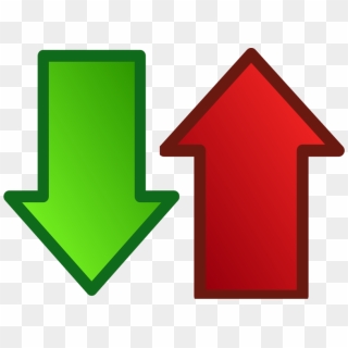 Up And Down Arrows Png, Transparent Png - 800x589 (#3475152) - PinPng