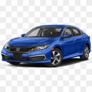 2019 Honda Civic Lx In Blue - Kia Rio 2014 Blue, HD Png Download