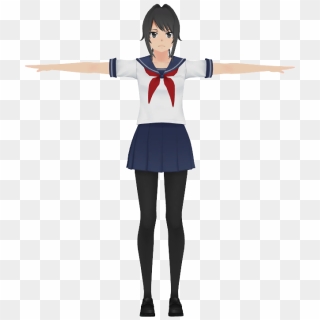 Yandere Simulator Akane Toriyasu, HD Png Download - 716x1115 (#6754609 ...