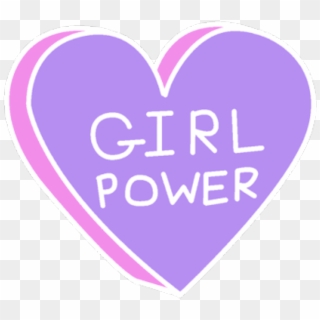 Cute Tumblr Transparent - Transparent Girl Power Stickers, HD Png Download