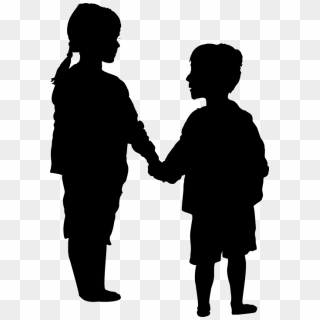 Couple, Love, Silhouette, Romance, Holding Hands - Couple Holding Hands Silhouette Png, Transparent Png