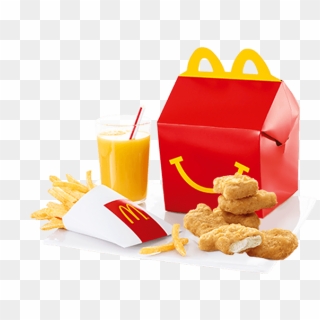 Happy Meal® Mcnuggets® 6 Pieces - Mcdonalds Mcnugget Happy Meal, HD Png ...