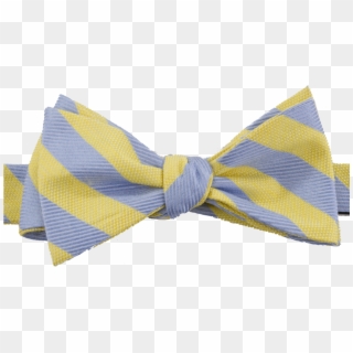 Souther Proper Blue Yellow Stripe Bow Tie - Blue Yellow Bow Tie, HD Png Download Souther Proper Blue Yellow Stripe Bow Tie - Blue Yellow Bow Tie, HD Png Download