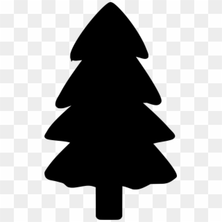 Download Png - Cartoon Undecorated Christmas Tree Png, Transparent Png