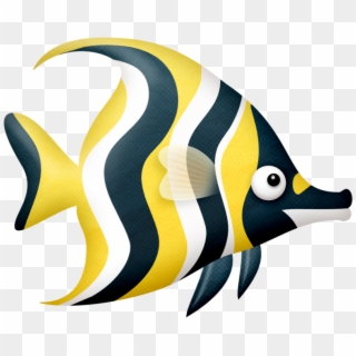 Dory Clipart Seafish - Caribbean Fish Clipart, HD Png Download