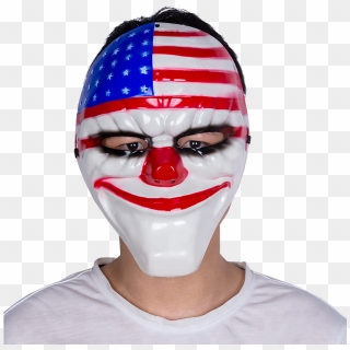 Froglord Maskeradmask Clown - Killer Clown Mask Png, Transparent Png