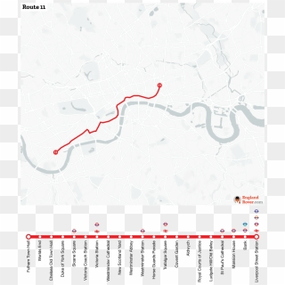 Map Of London Bus Route - Plot, HD Png Download - 1200x1389 (#3695978 ...