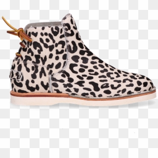 Ankle Boot Leopard Pony With Lace At The - Chelsea Boot, HD Png Download