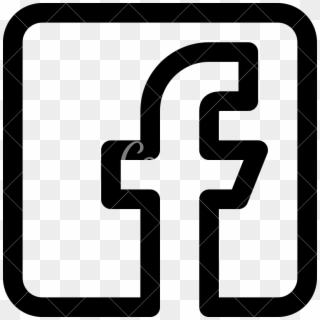 Facebook Logo Black Background