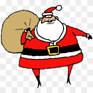 Santa Claus Gif Transparent, HD Png Download - 519x595 PNG 