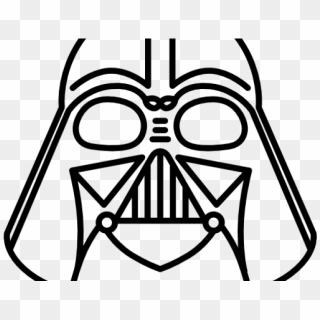 Darth Vader Outline Png, Transparent Png - 640x480 (#3719057) - PinPng